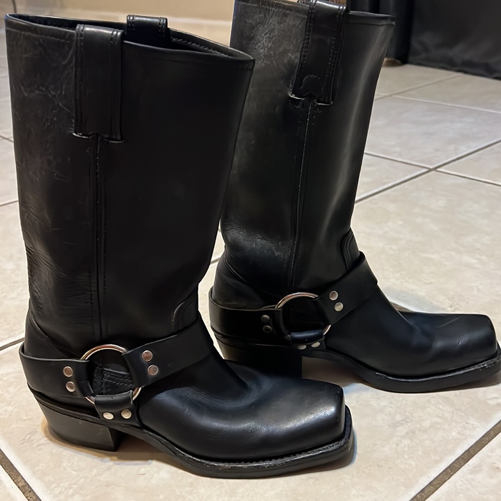 Biltrite leather moto boots